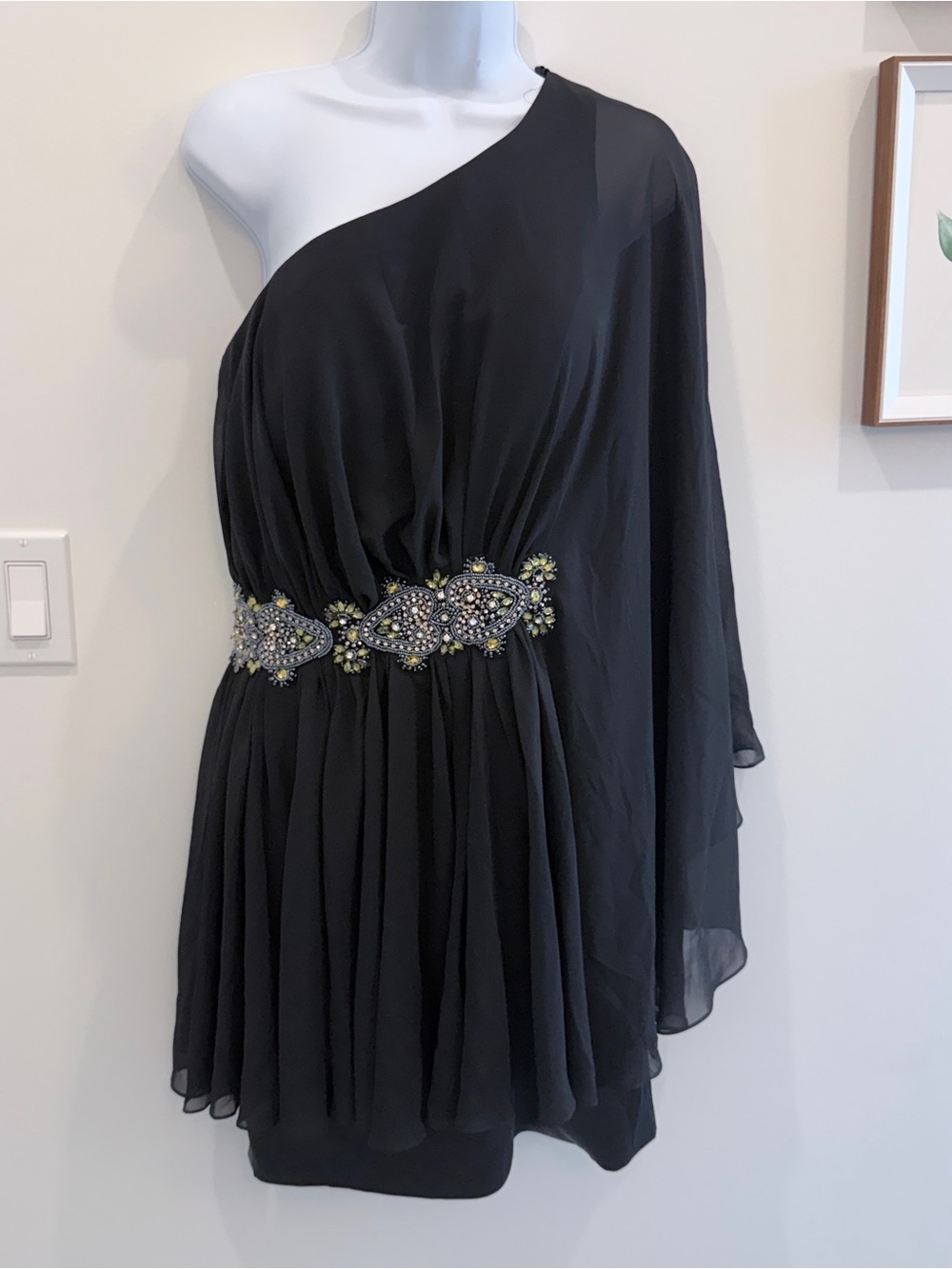 Jovani Black Evening Dress with Branded Label